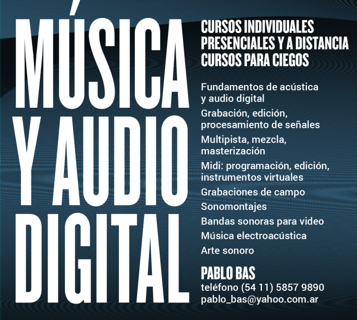 Curso Música y Audio Digital - Pablo Bas